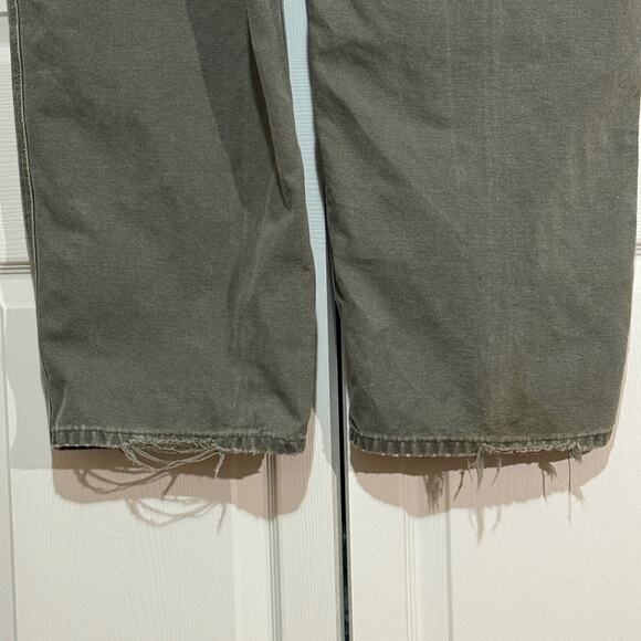 VTG Carhartt 2016 men’s 50 x 32 original dungaree fit work pants. B11-MOS - Picture 5 of 6